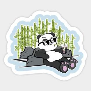 Bamboo Panda Sticker